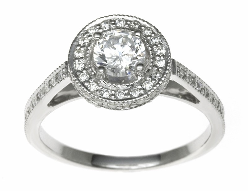 18ct White Gold 1.42ct Diamonds Solitaire Engagement Ring