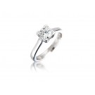 18ct White Gold 0.80ct Diamond Solitaire Engagement Ring