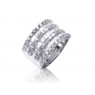 18ct White Gold & 3.00ct Diamonds Wedding Ring