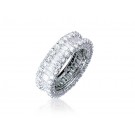 Platinum & 3.50ct Diamonds Wedding Ring